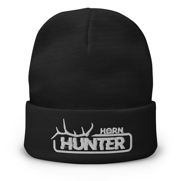 Horn Hunter Embroidered Beanie