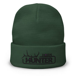 Horn Hunter Embroidered Beanie